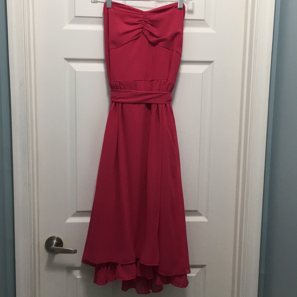 Fuscia semi-formal Dress